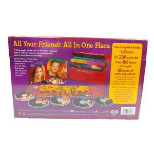 NEW RARE SEALED Friends Complete Series 40 DVD COLLECTORS Red Box Set